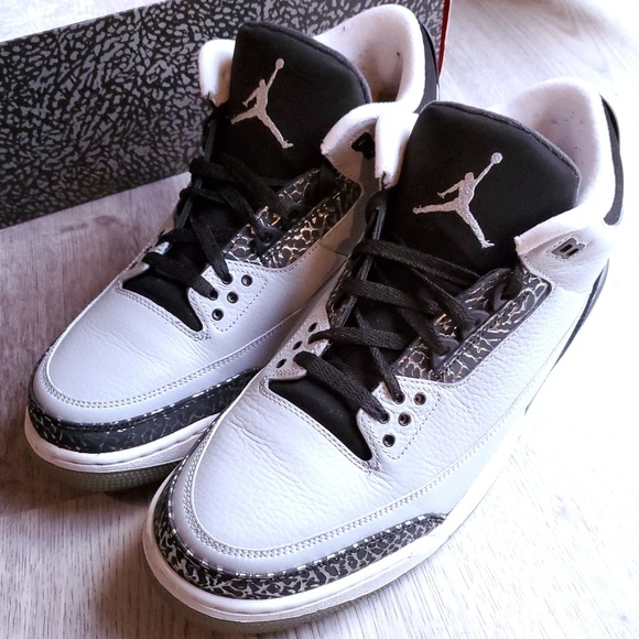 Jordan Other - Air Jordan 3 Retro Size 11.5 Grey Wolf Silver